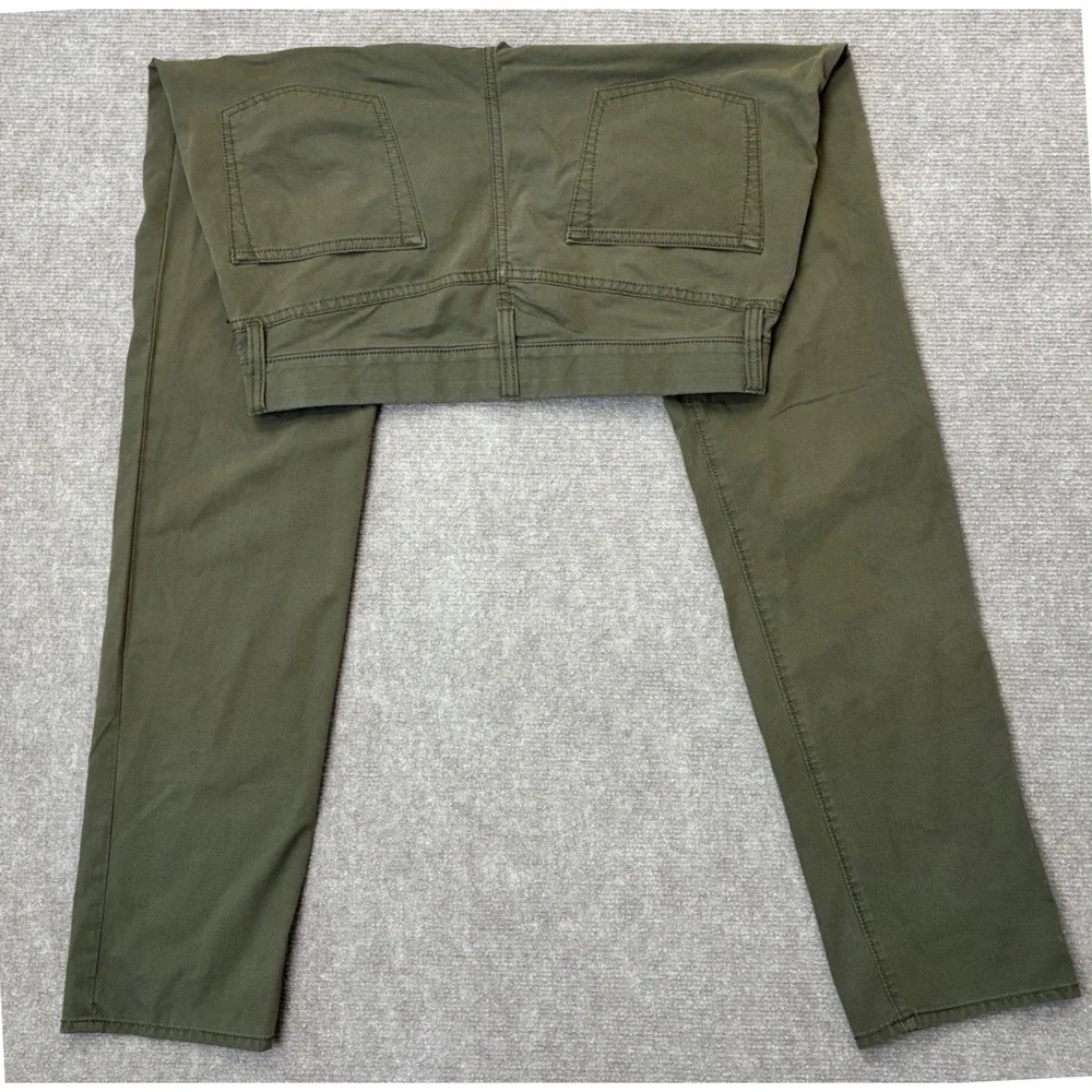 J.Crew 484 Slim Fit Stretch Chino Pants Mens 31x30 Olive Green Cotton Blend